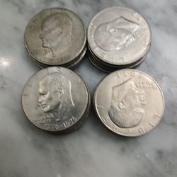 20 Ike Dollars Hard To Find One Tube 