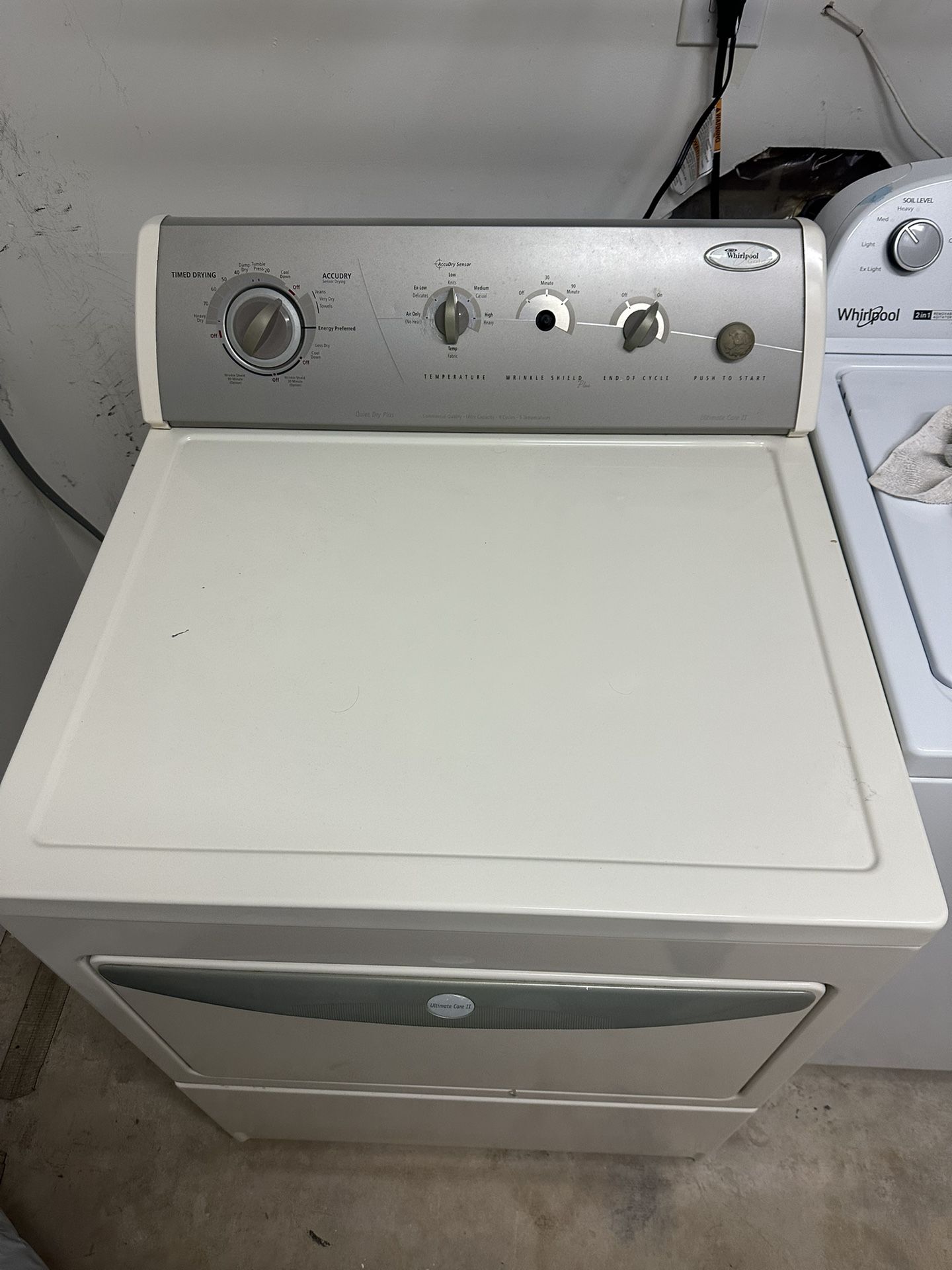 Whirlpool dryer