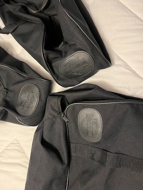 Harley Davidson Original Travel Custom Fit Luggage Bag Liners From a Road Glide Ultra