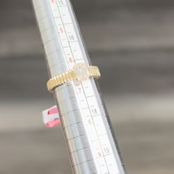 Yellow Diamond Baguette Ring 