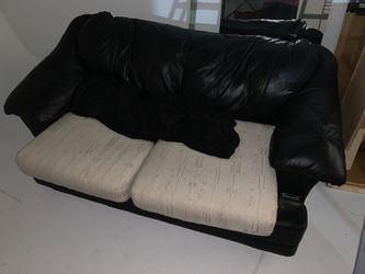 Black couch