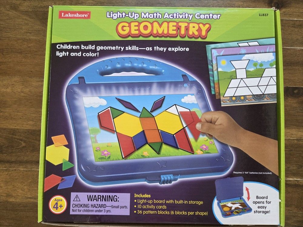 Lakeshore Portable Geometry Light Up Activity Center