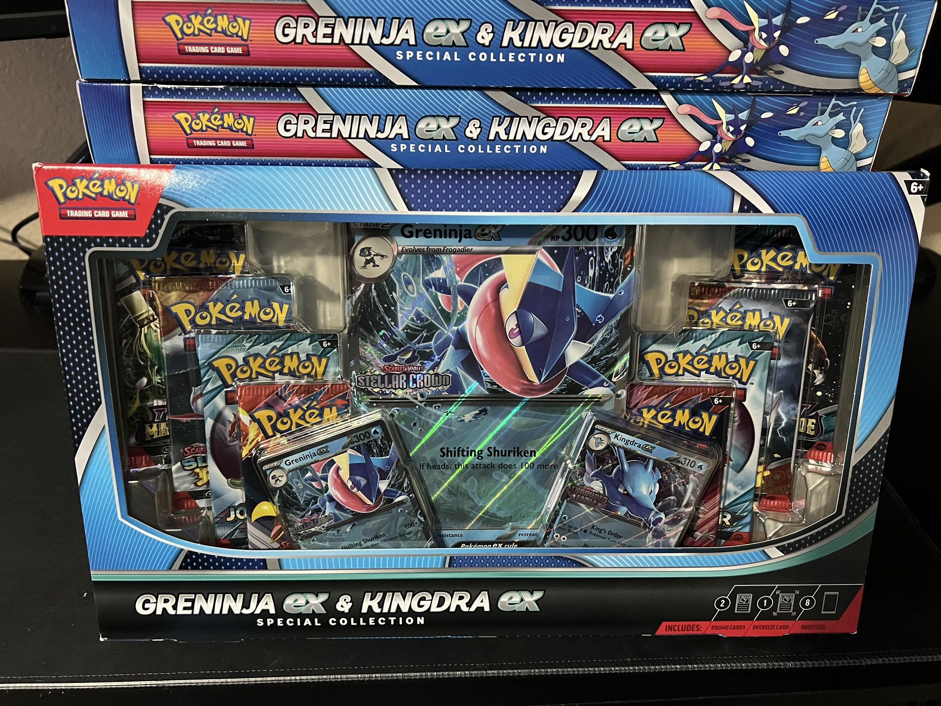 Pokemon TCG Greninja ex & Kingdra ex Special Collection BRAND NEW / SEALED Pokemon TCG Greninja ex & Kingdra ex Special Collection BRAND NEW / SEALED