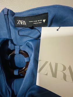 Zara halterneck mini dress