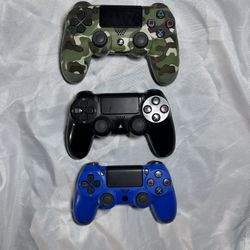 SONY PlayStation PS4 Wireless Controller Bundle (UNTESTED) 