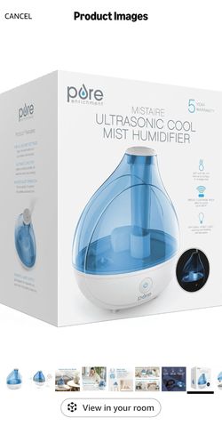Pure Enrichment MistAire Ultrasonic Cool Mist Humidifier