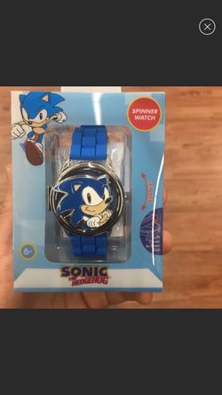 NWT Sonic spinner LCD watch