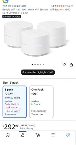 Google Mesh AC1200
