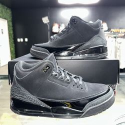 Jordan 3 Black Cat Sz 9