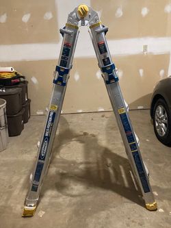 Werner Reach Aluminum 5-in-1 Multi Position Pro Ladder