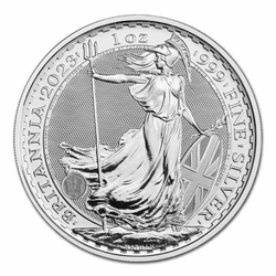 1 oz silver Britannia BU (2023-lot of 20)