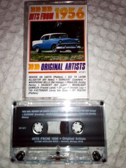 Hits From 1956 Original Artists Cassette Tape