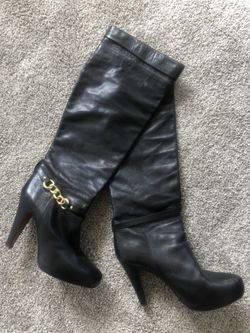 Coach Leather Boots