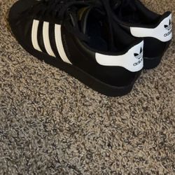 Adidas Superstar/Black size 8.5