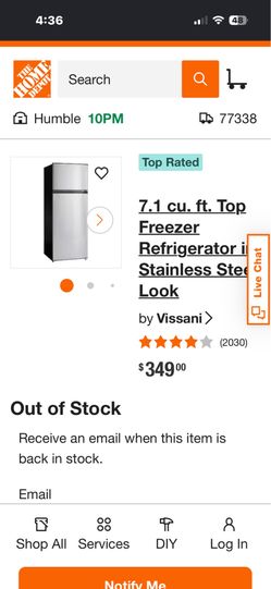 Visanni Refrigerator