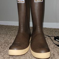 xtratuf Boots Size 13 brown neoprene alaskan fishing work Hunting warm