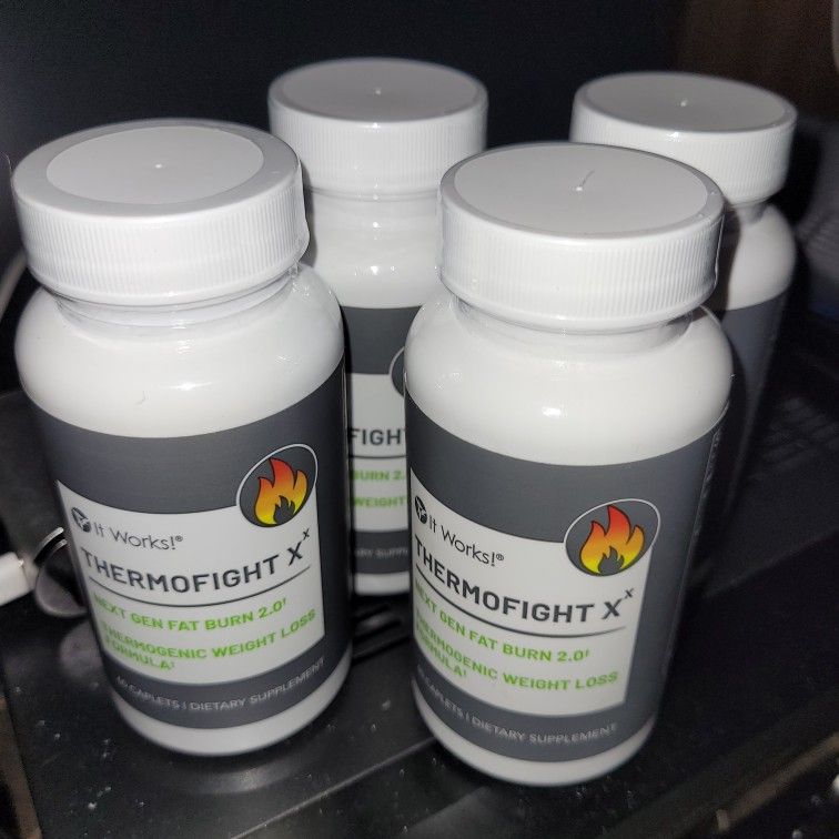 It Works! Thermofight Xx ~ Next Generation Fat Burn 2.0 Thermogenic Weight Loss Formula.  60 Caplets.  Factory Sealed FRESH.


MFG on the bottle is th