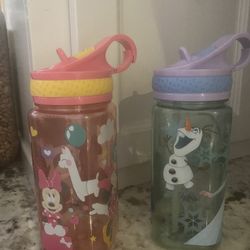 DISNEY WATER BOTTLES