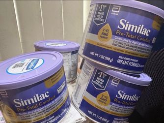 Baby formula Similac pro total comfort