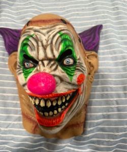 Scary Clown Halloween Mask