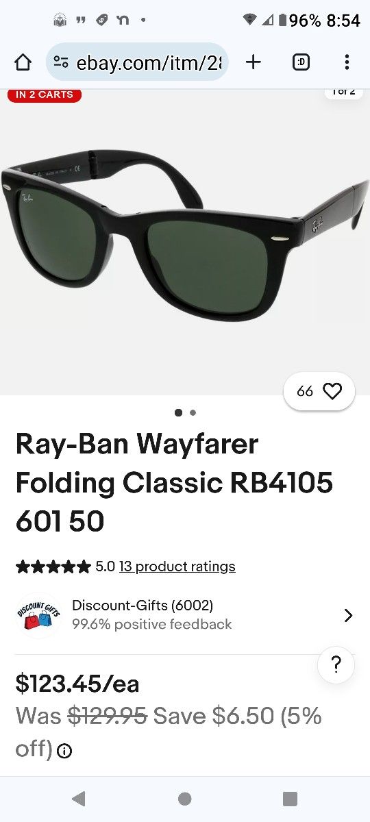 Ray Ban Sunglasses