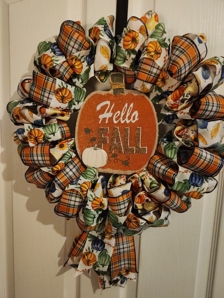 Multi Ribbon Wreaths