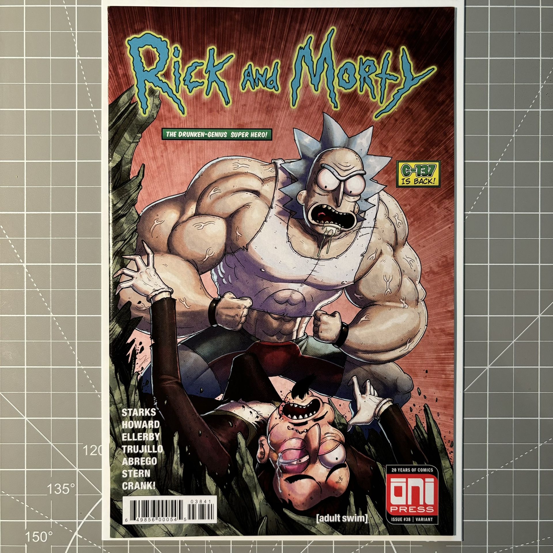 2018 Rick and Morty #38 (Amazing Spider-Man #316 Homage)