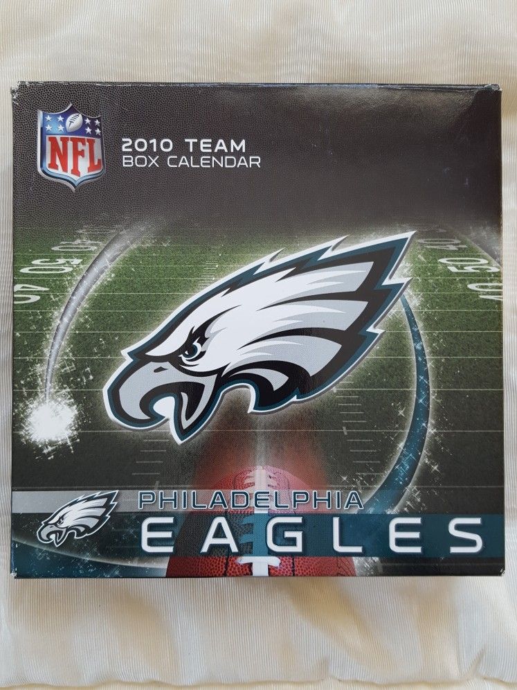 Philadelphia EAGLES 2010 Team Box Calendar