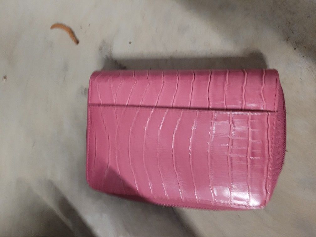 Pink Folding Wallet