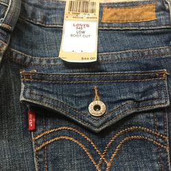 NWT Womens 545 Levi’s Bootcut Jeans