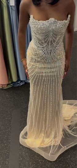 Gold Corset Dress