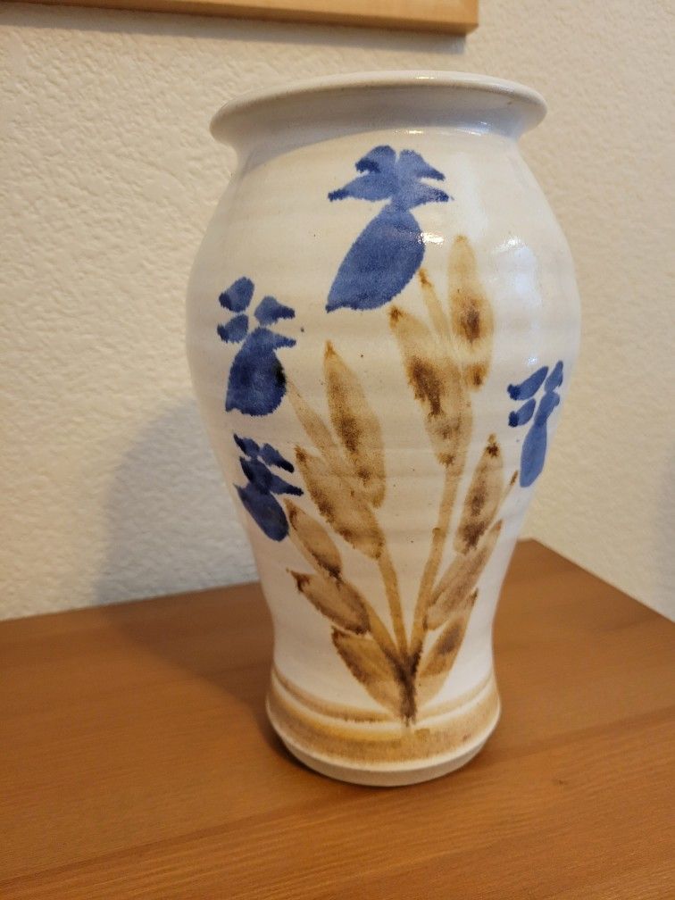 Tall Pottery Vase.