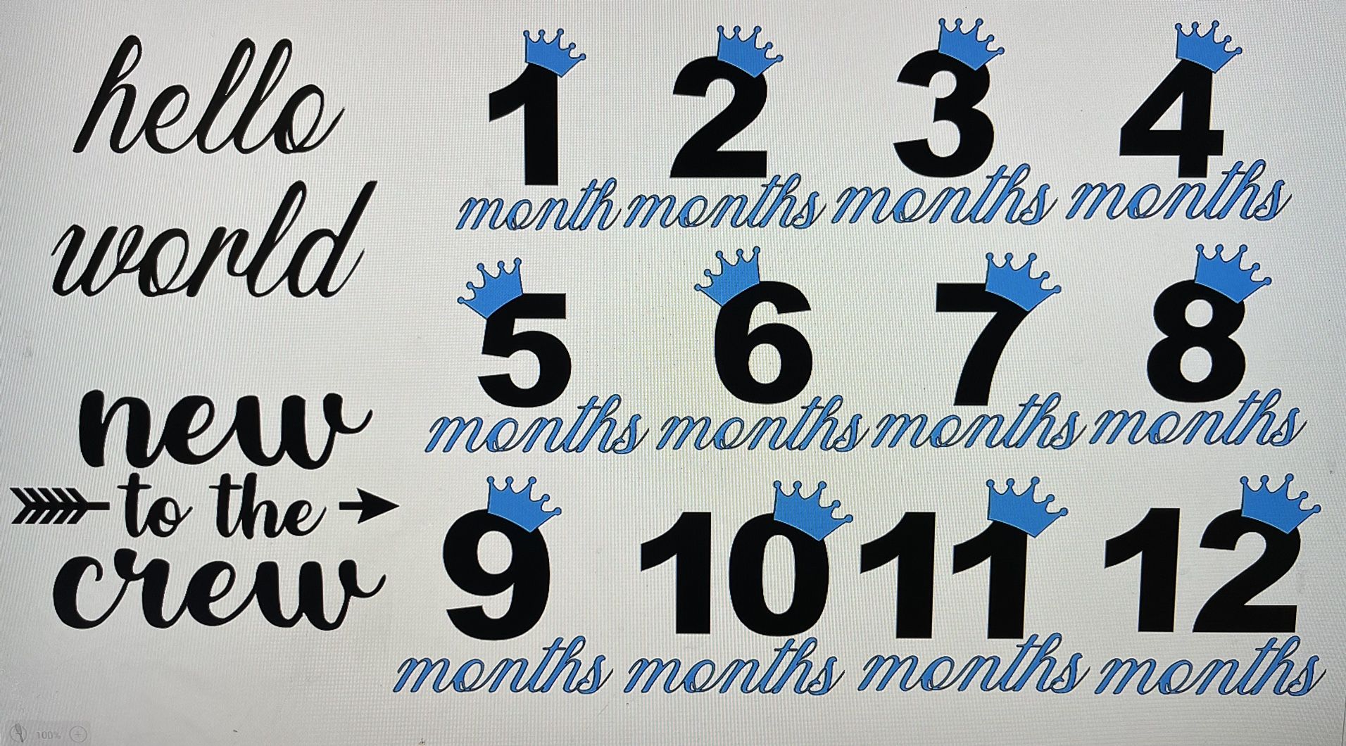 Milestone Onesies