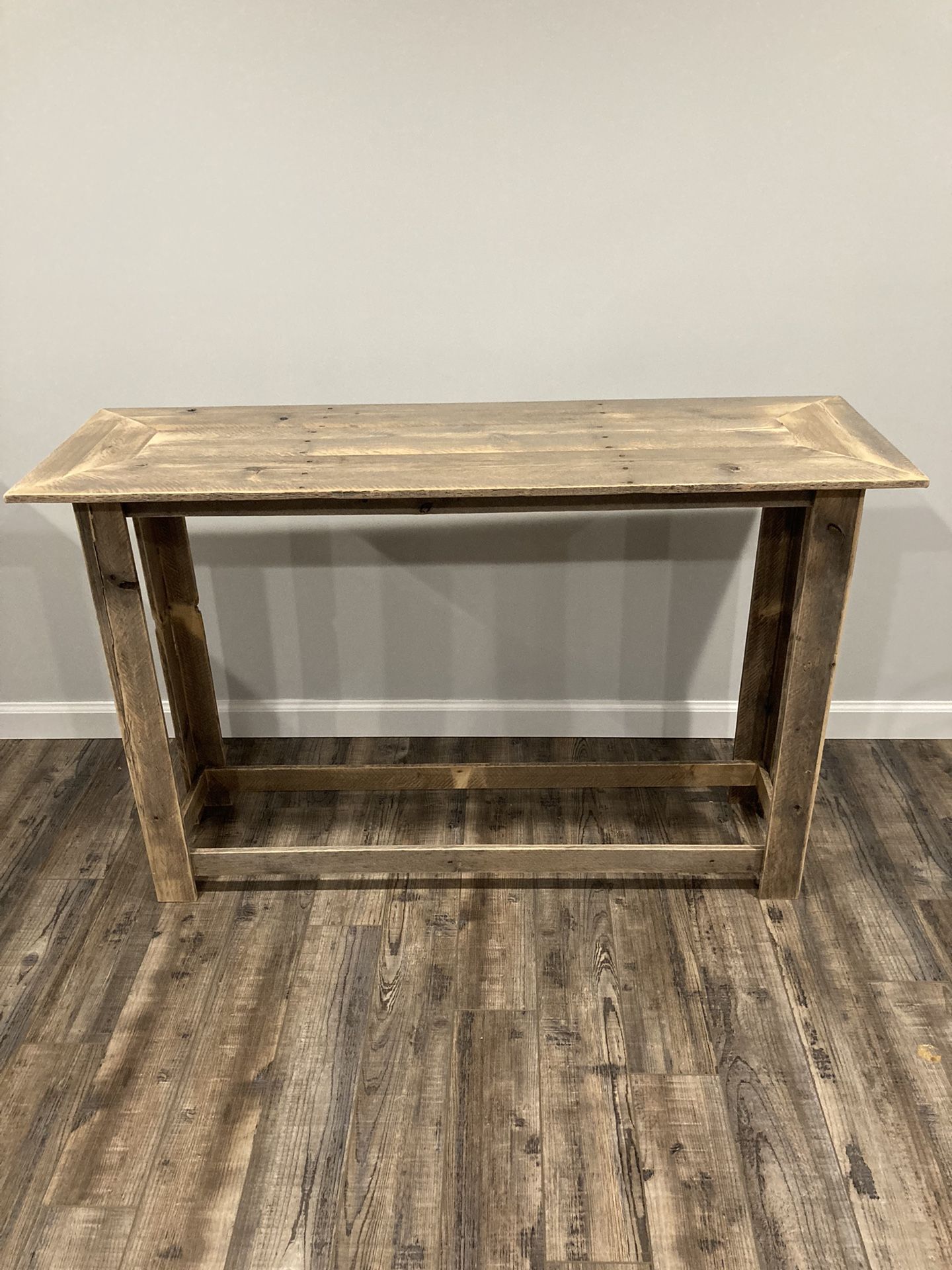 Rustic Farmhouse Console Table