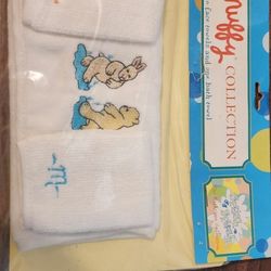 NORTH AMERICAN BEAR CO vintage MUFFY VANDERBEAR HOPPY VANDERHARE SET