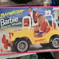 Unopened Vintage Baywatch Barbie Rescue Wheels