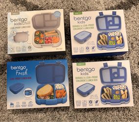 4 Brand New BENTGO Lunch Boxes – NWT Leak-Proof Bento Bundle