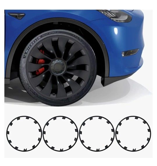 Tesla Y Wheel Rims Covers By Rayluxe 21" (Retails $80)