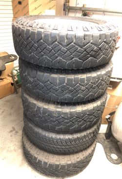 Jeep 18 inch 255/70r18 wrangler