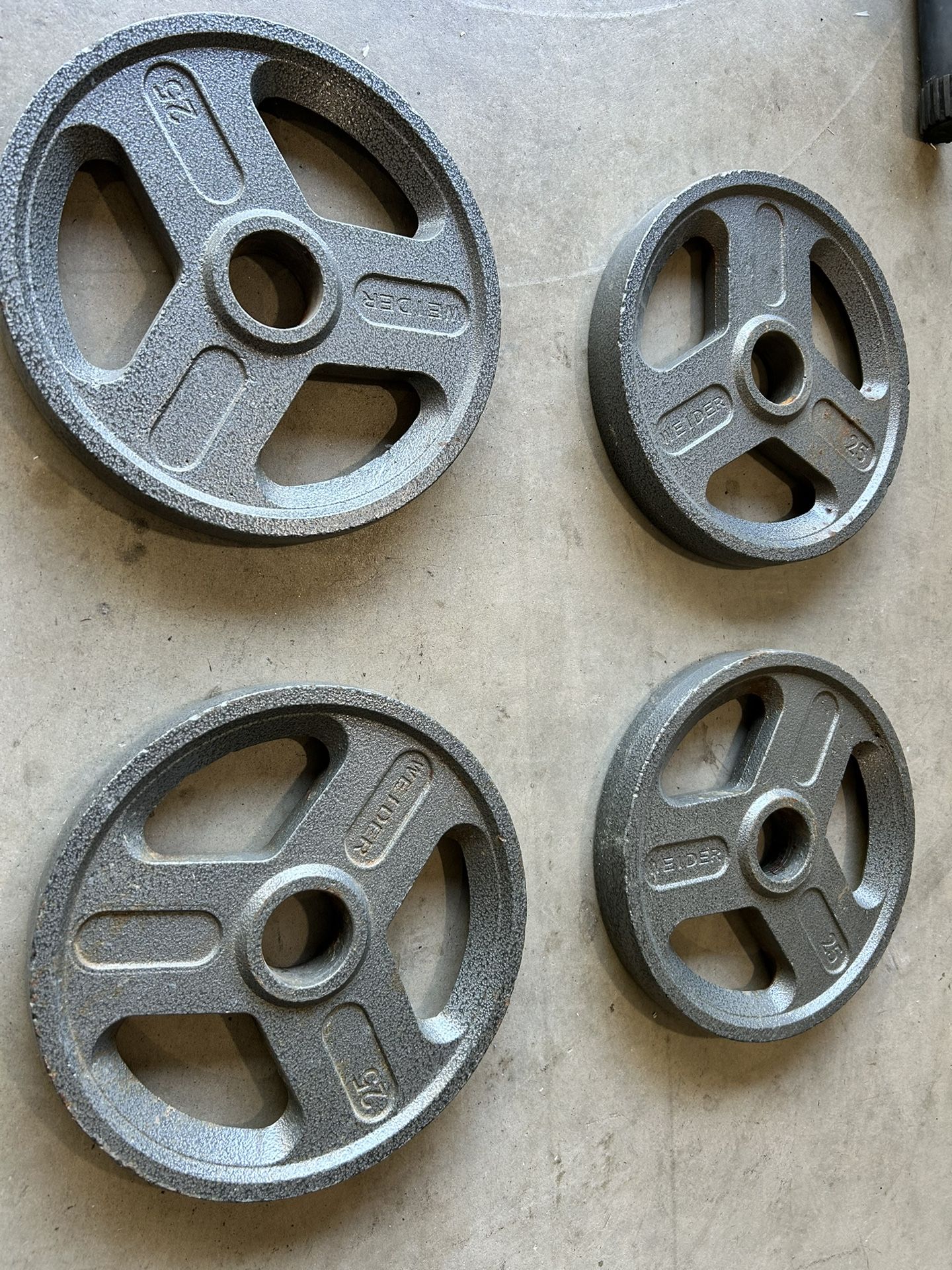 Olympic Plates 4x25lbs