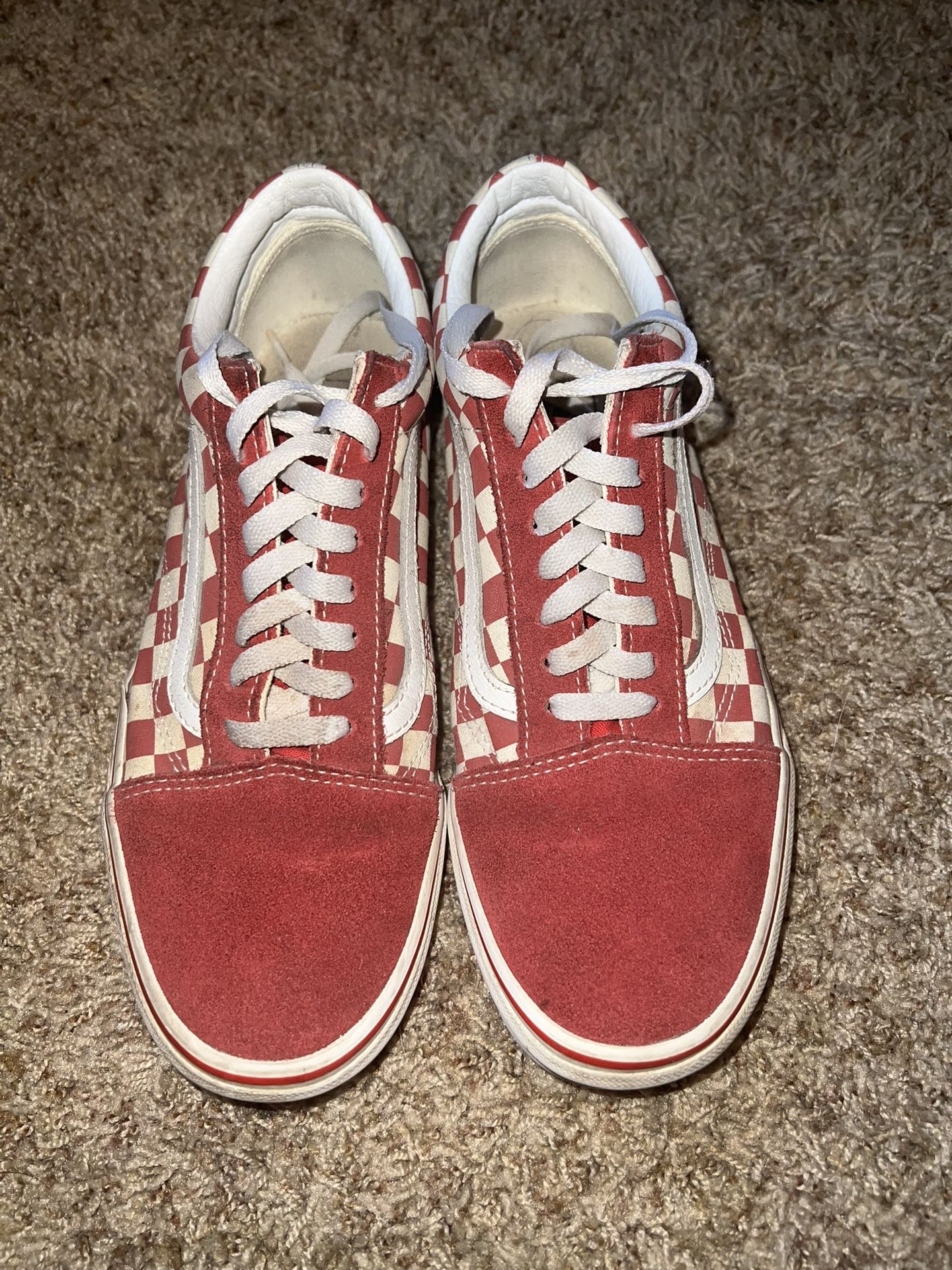 Red Vans- Old Skool
