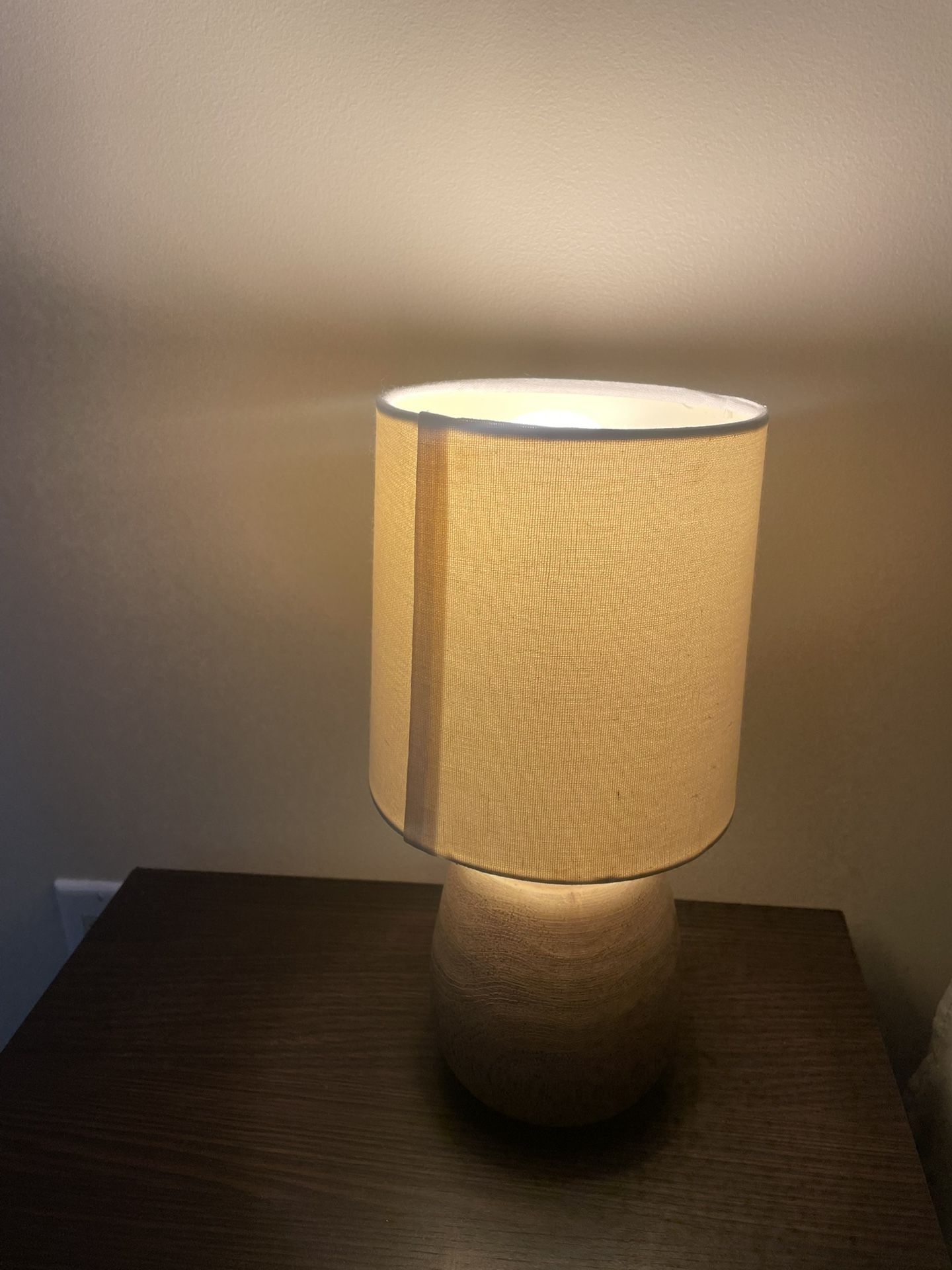 bedside lamp, night lamp with bulb