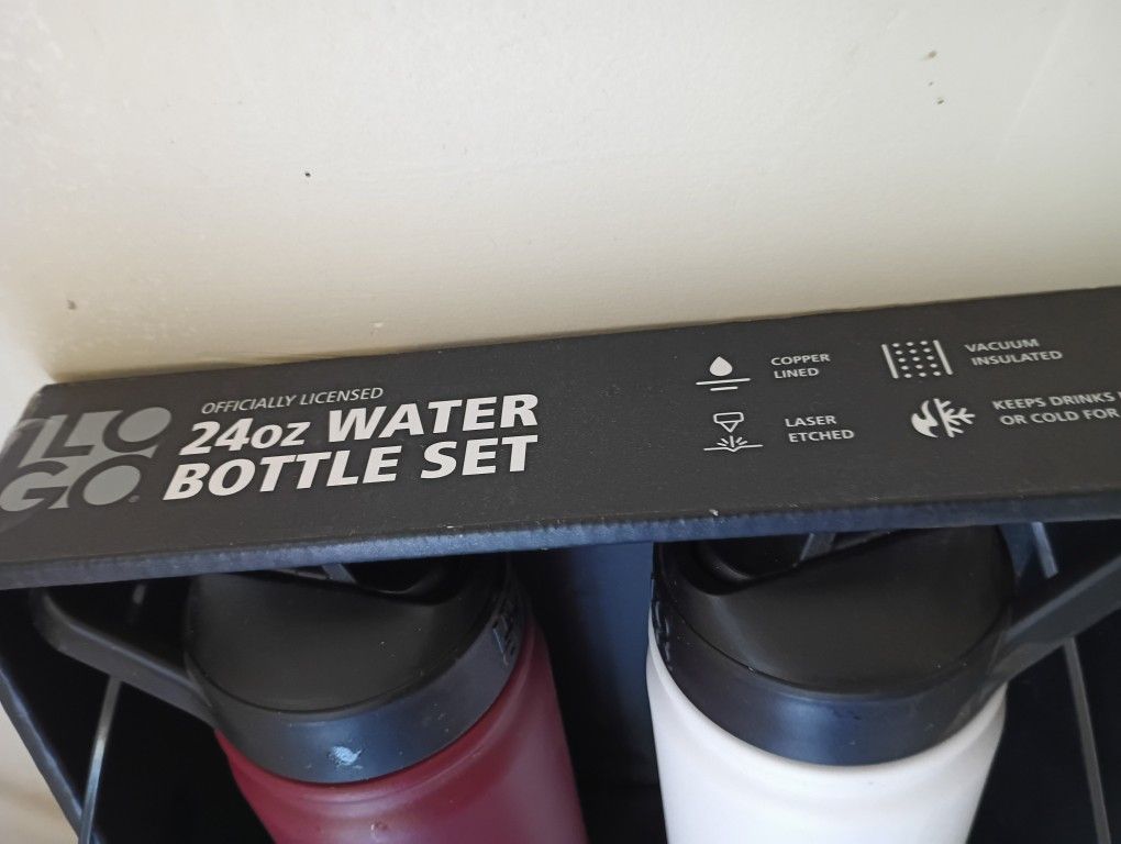 24 Oz Water Bottle Set
