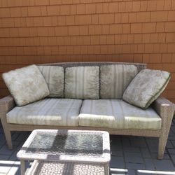 Outfoor Couch And Table