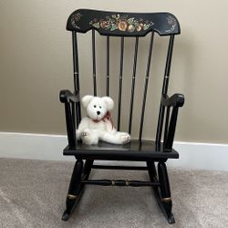 Oak Hill Antique Child’s Rocking Chair