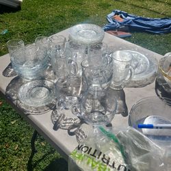 Princess house crystal 28 piece set