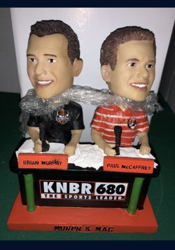 San Francisco Giants Murph and MAC double bobblehead stadium giveaway
