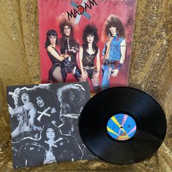 Rare 1984 MADAM X - We Reserve The Right Vinyl LP (80s Glam/Metal)