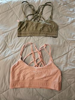 VS Pink Sports Bras Size Small