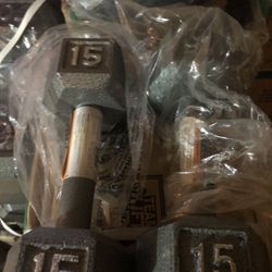 Dumbbells Set Of 15lbs